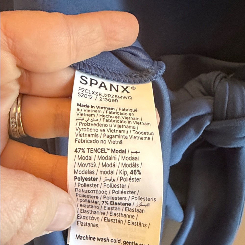NWT Spanx Tie-Waist Maxi Dress - Picture 6 of 7